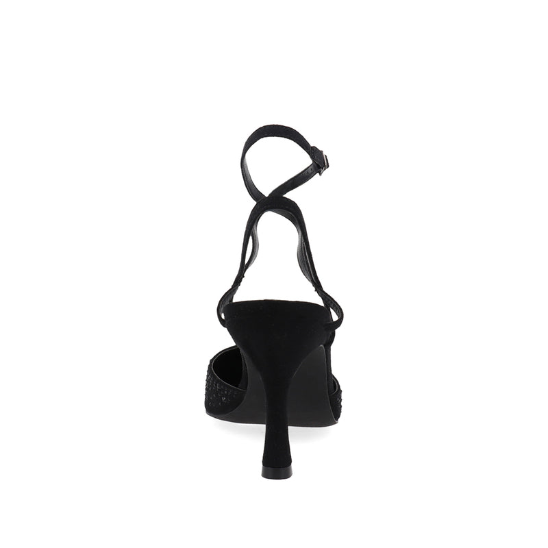 Zapatilla De Vestir Trender color Negro para Mujer