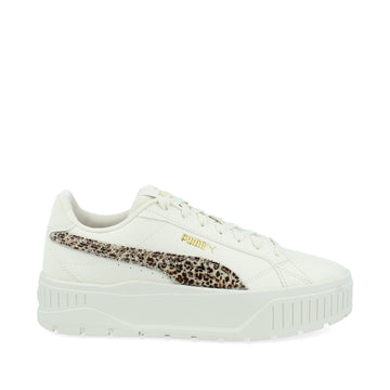 Tenis Urbano Puma color latte con un toque animal print para Mujer