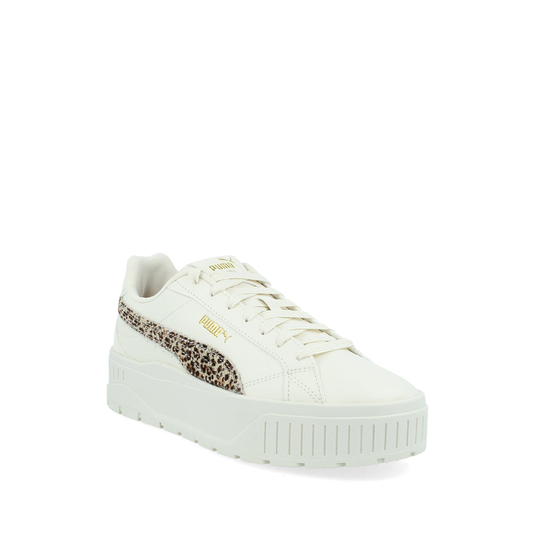 Tenis Urbano Puma color latte con un toque animal print para Mujer