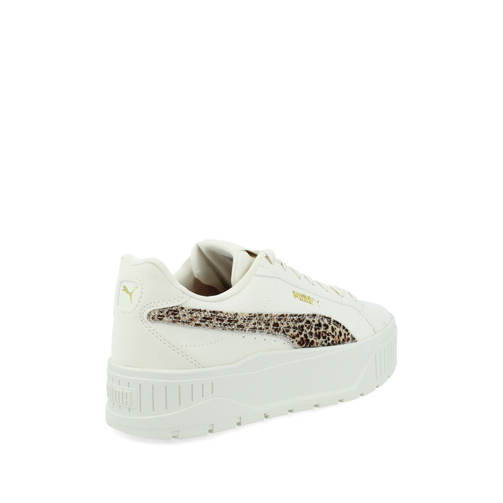 Tenis Urbano Puma color latte con un toque animal print para Mujer