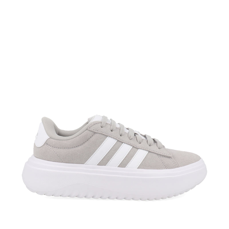 Tenis adidas grises mujer online