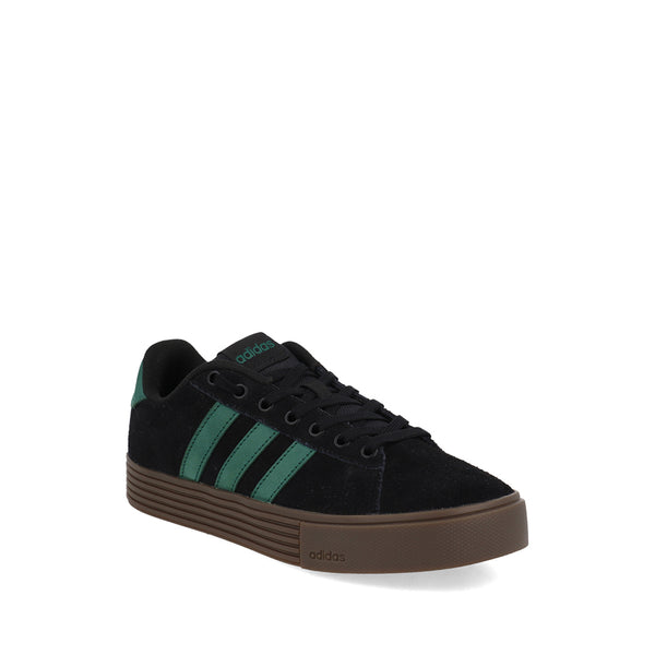 Tenis Urbano Adidas color Negro con lineas verde para Mujer