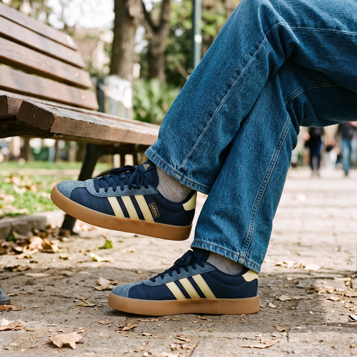 Tenis Urbano Adidas color Azul para Hombre