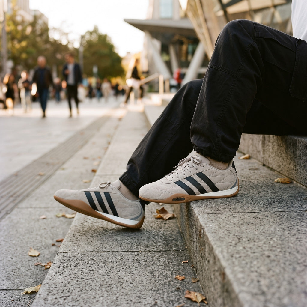 Tenis Casual Adidas color Beige para Hombre