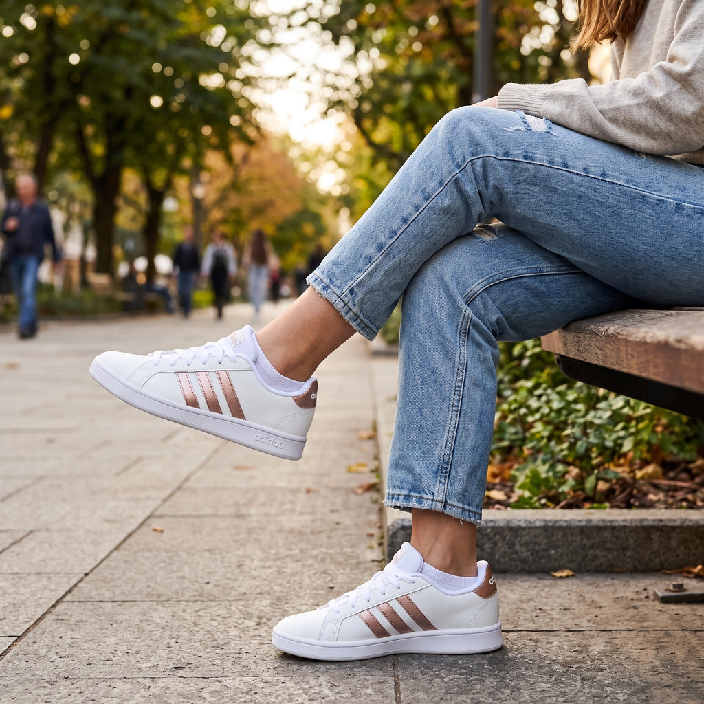 Tenis Casual Adidas color Blanco para Mujer