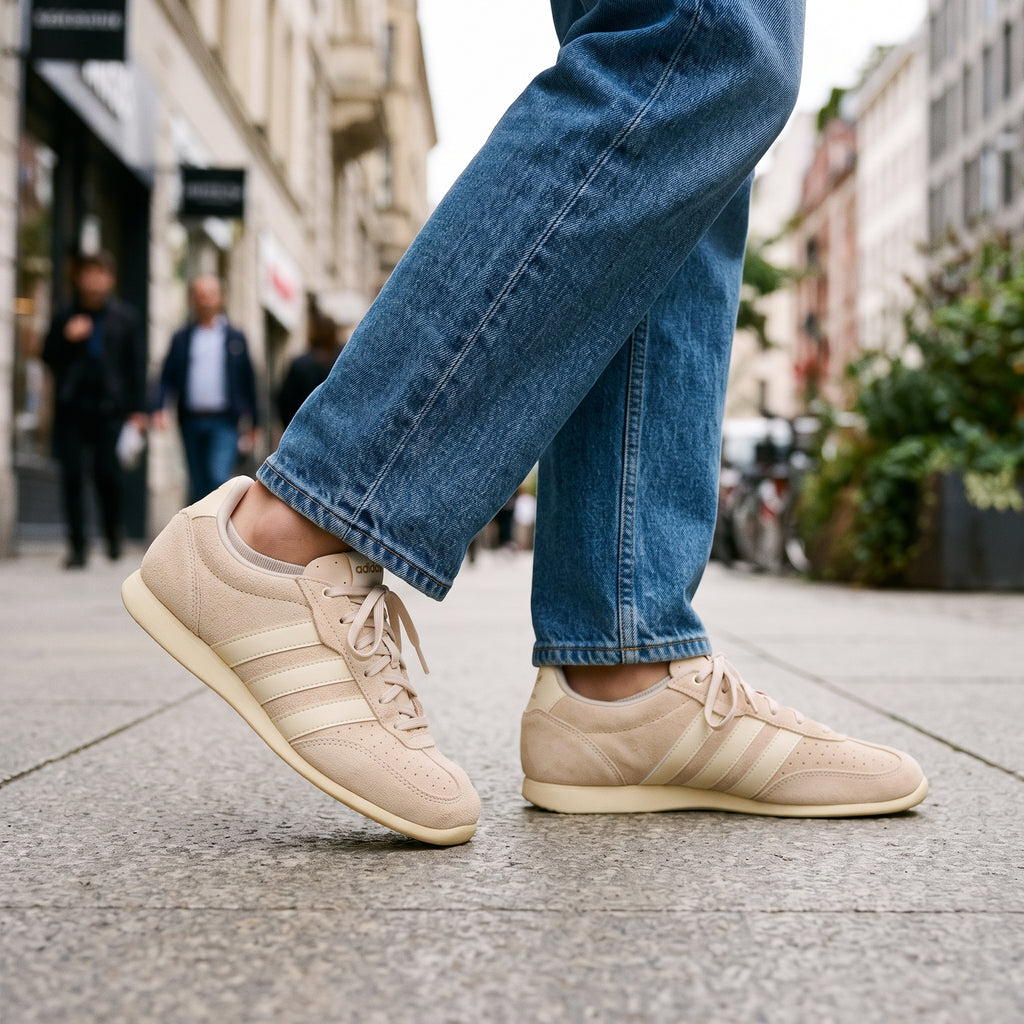 Tenis Casual Adidas color Taupe para Mujer