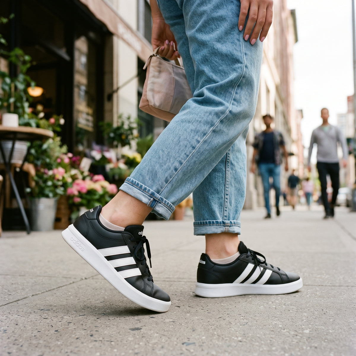 Tenis Casual Adidas color Negro para Mujer