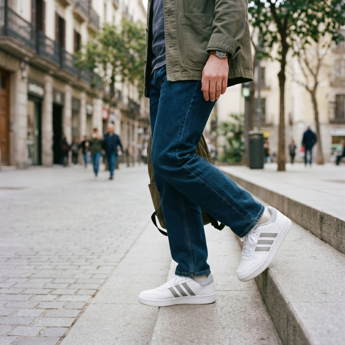 Tenis Casual Adidas color Blanco para Hombre