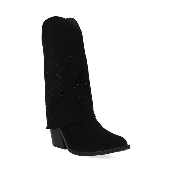 Bota Casual Trender color Negro para Mujer