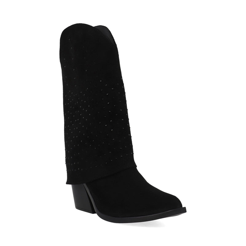 Bota Casual Xbarcelona color Negro para Mujer