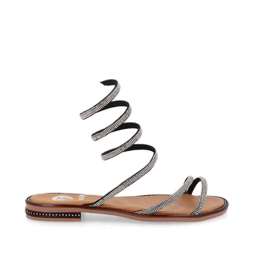 Sandalia Casual Trender color Negro para Mujer
