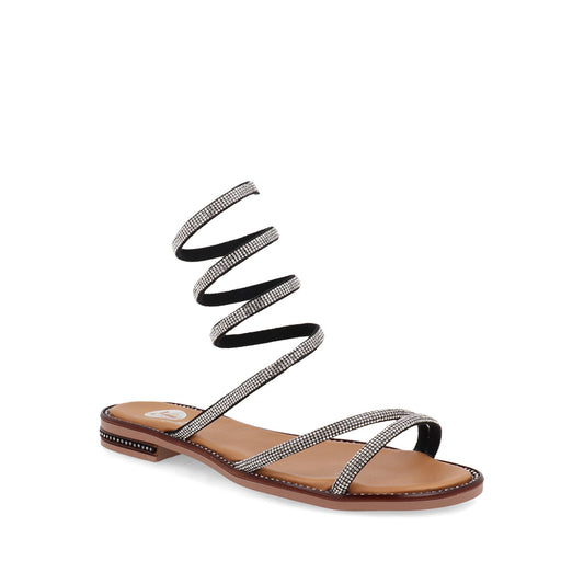 Sandalia Casual Trender color Negro para Mujer