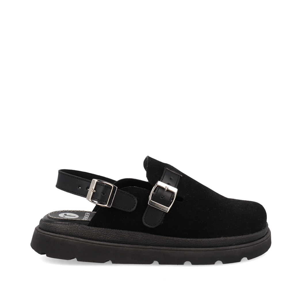 Pantufla  Trender color Negro para Mujer