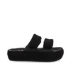 Sandalia Casual Trender color Negro para Mujer