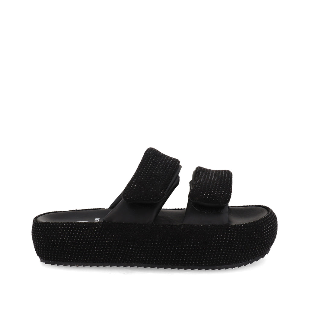 Sandalia Casual Trender color Negro para Mujer