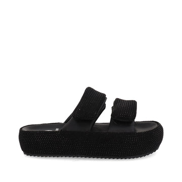 Sandalia Casual Trender color Negro para Mujer