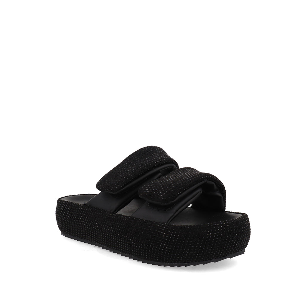 Sandalia Casual Trender color Negro para Mujer