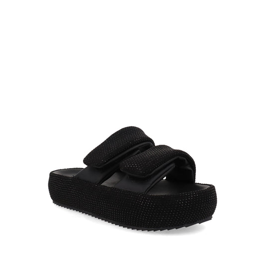 Sandalia Casual Trender color Negro para Mujer