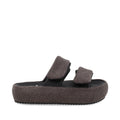 Sandalia Casual Trender color Gris para Mujer