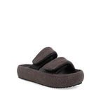 Sandalia Casual Trender color Gris para Mujer