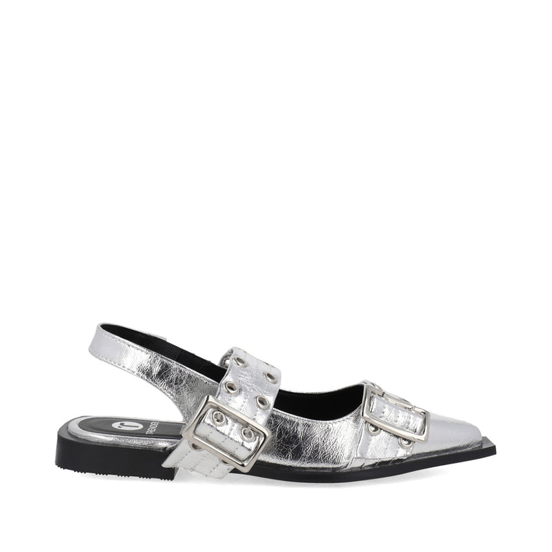 Balerina Casual Trender color Plata para Mujer