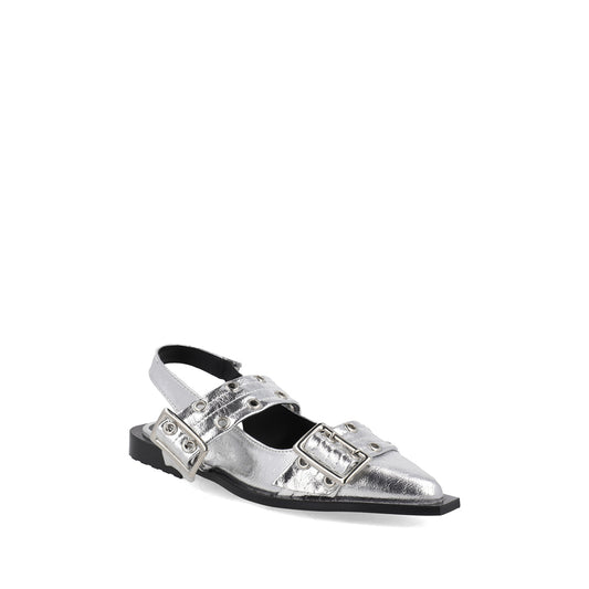 Balerina Casual Trender color Plata para Mujer
