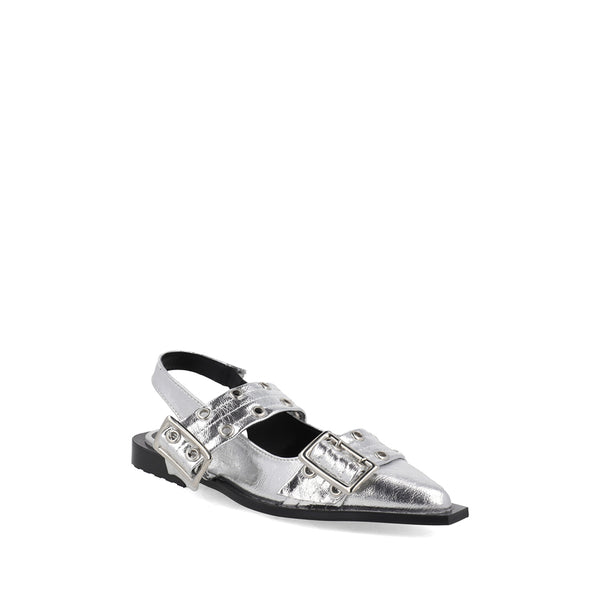 Balerina Casual Trender color Plata para Mujer
