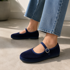 Balerina Casual Trender color Azul para Mujer