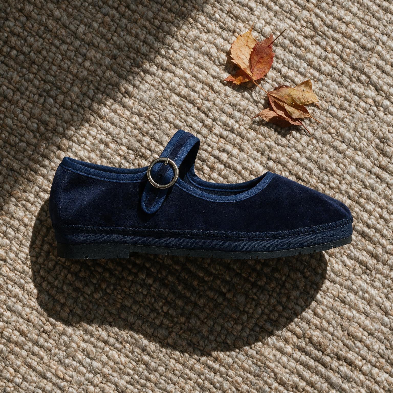 Balerina Casual Trender color Azul para Mujer