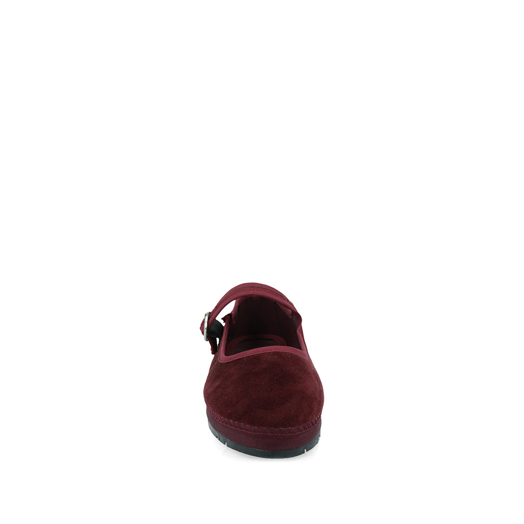 Balerina Casual Trender color Vino para Mujer