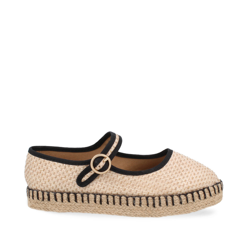 Alpargata Casual Trender color Latte para Mujer