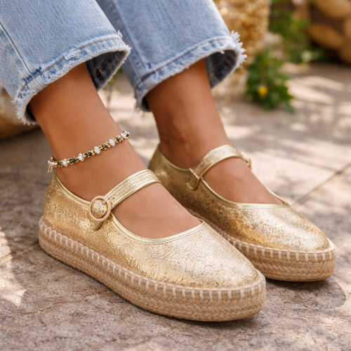 Alpargata Casual Trender color Latte para Mujer