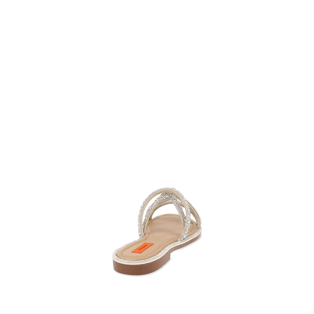 Sandalia Casual Trender color Plata para Mujer