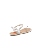 Sandalia Casual Trender color Plata para Mujer