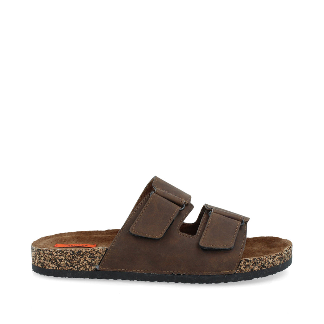 Sandalia Casual Trender color Moka para Hombre