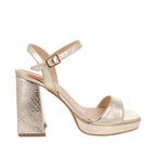 Zapatilla de Vestir Trender color Oro para Mujer