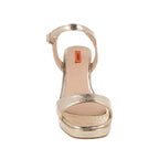 Zapatilla de Vestir Trender color Oro para Mujer
