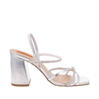 Zapatilla de Vestir Trender color Plata para Mujer