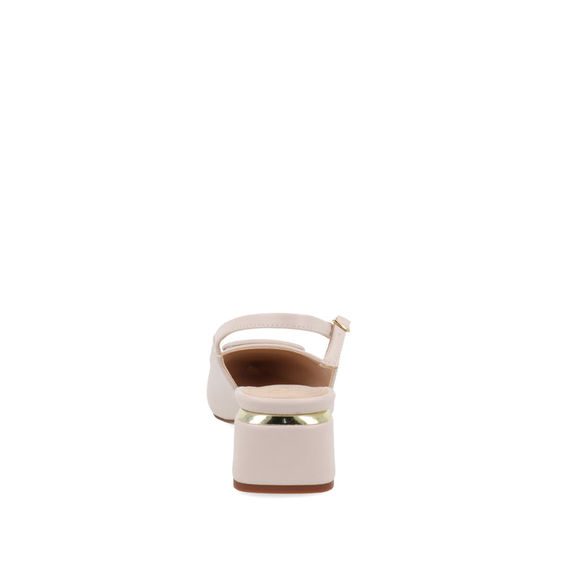Zapatilla Vestir Trender color Latte para Mujer