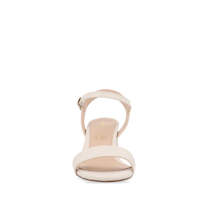 Sandalia de Tacón Trender color Blanco para Mujer
