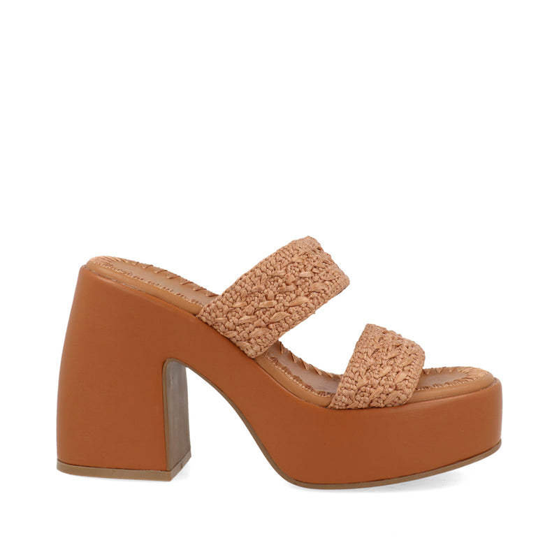 Sandalia Casual Trender color Cafe para Mujer