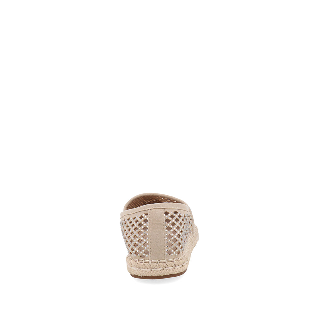 Alpargata Casual Trender color Beige para Mujer con brillos