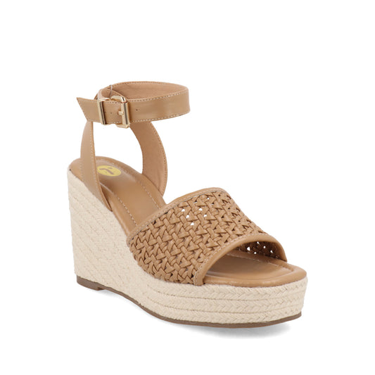 Sandalia Casual Trender color Beige para Mujer