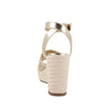 Sandalia Casual Trender color Oro para Mujer