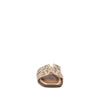 Sandalia Casual Trender color Beige para Mujer con diseño bordado