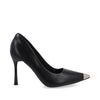 Zapatilla de Vestir Trender color Negro para Mujer con detalle metalico
