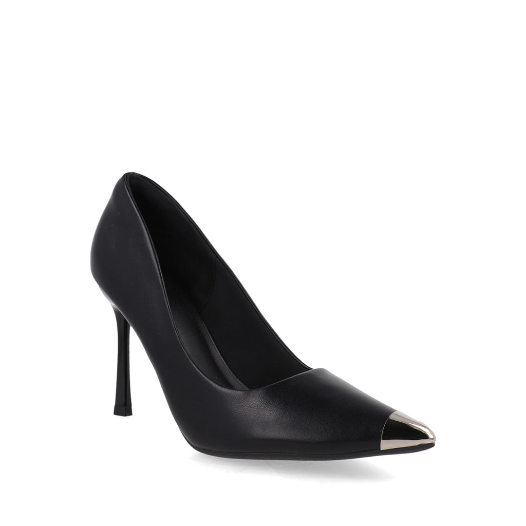 Zapatilla de Vestir Trender color Negro para Mujer con detalle metalico