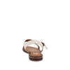 Sandalia Casual Trender color Latte para Mujer con brillos