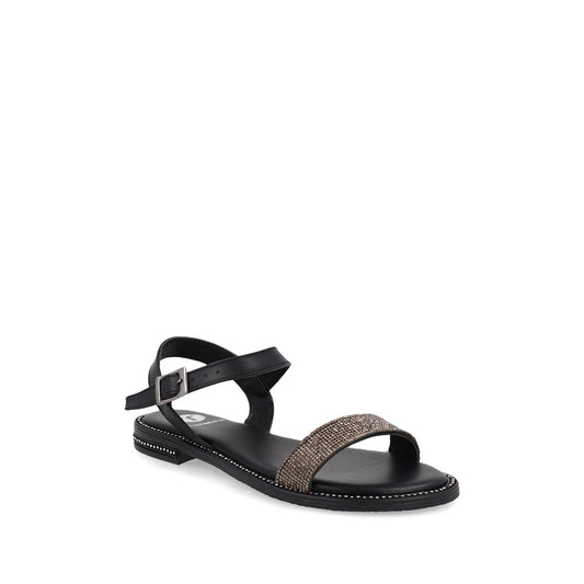 Sandalia Casual Trender color Negro para Mujer