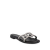 Sandalia Casual Trender color Negro para Mujer con brillos